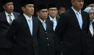 Penjabat Sekda Provinsi Papua Selatan, Madderemmeng, dilantik menjadi Sesditjen Pembangunan Daerah Kementerian Dalam Negeri (Kemendagri) RI bersama belasan pejabat lain – Surya Papua/IST