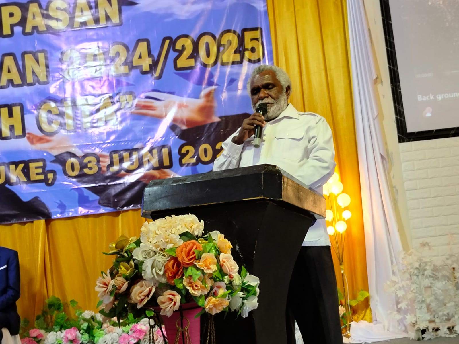 Wakil Gubernur Papua Selatan, Paskalis Imadawa- Surya Papua/IST