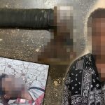 Pelaku diamankan bersama barang bukti kampak yang diduga digunakan membunuh korban – Surya Papua/IST