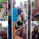 Wakil Bupati Merauke, Fauzun Nihayah sedang memeriksa luka di sekujur tubuh salah seorang anak Papua – Surya Papua/IST