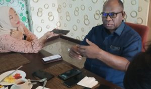 Yoseph Yanawo Yolmen, Ketua BP3OKP Provinsi Papua Selatan- Surya Papua/Frans Kobun