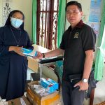 Bantuan obat-obatan dari Rudy Tirtayana kepada Klinik Santa Lusia Tanah Miring – Surya Papua/IST