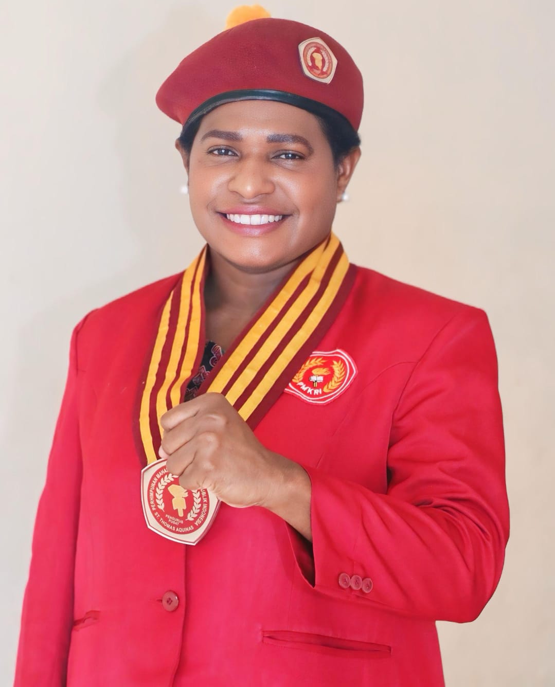 Ketua PP-PMKRI Periode 2024-2026, Susana Kandaimu – Surya Papua/IST