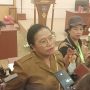 Pelaksana Tugas Kepala Dinas Pendidikan Kabupaten Mappi, Maria Goreti Letsoin – Surya Papua/Frans Kobun