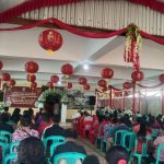 Nuansa dari perayaan misa inkulturasi Etnis Tionghoa di Gereja Santa Theresia Buti – Surya Papua/Frans Kobun