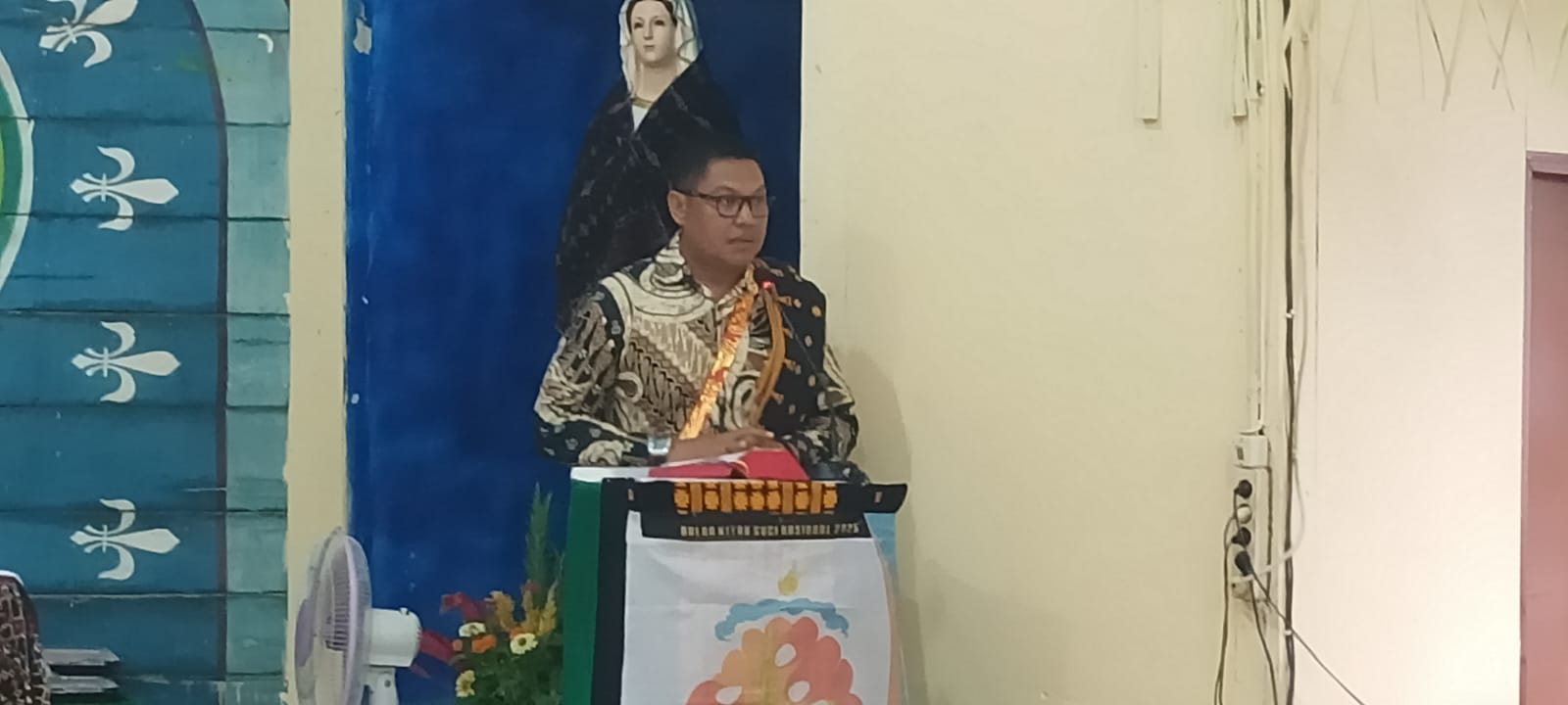 Sekretaris Flobamora Kabupaten Merauke, Daniel Taraneno – Surya Papua/Frans Kobun