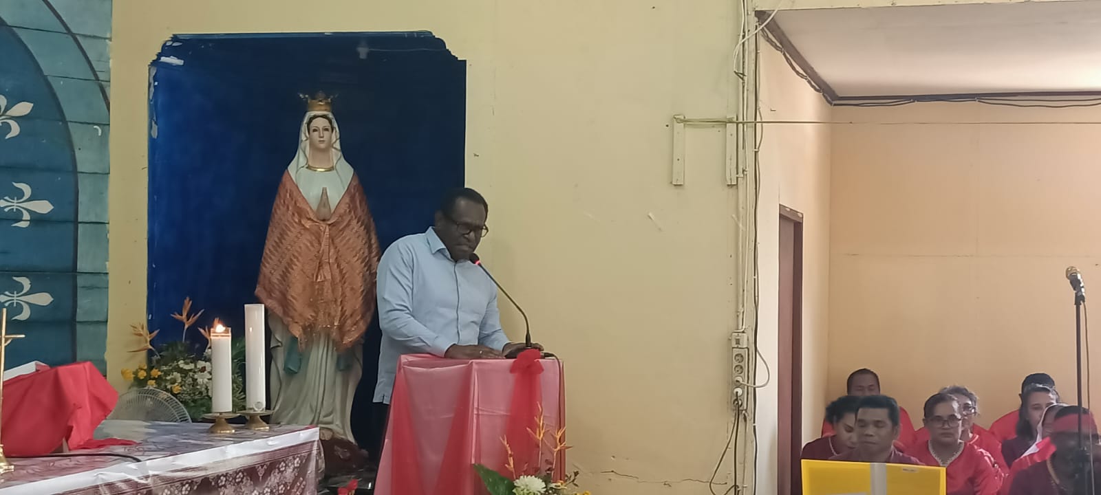 Bupati Merauke, Yoseph Bladib Gebze – Surya Papua/Frans Kobun