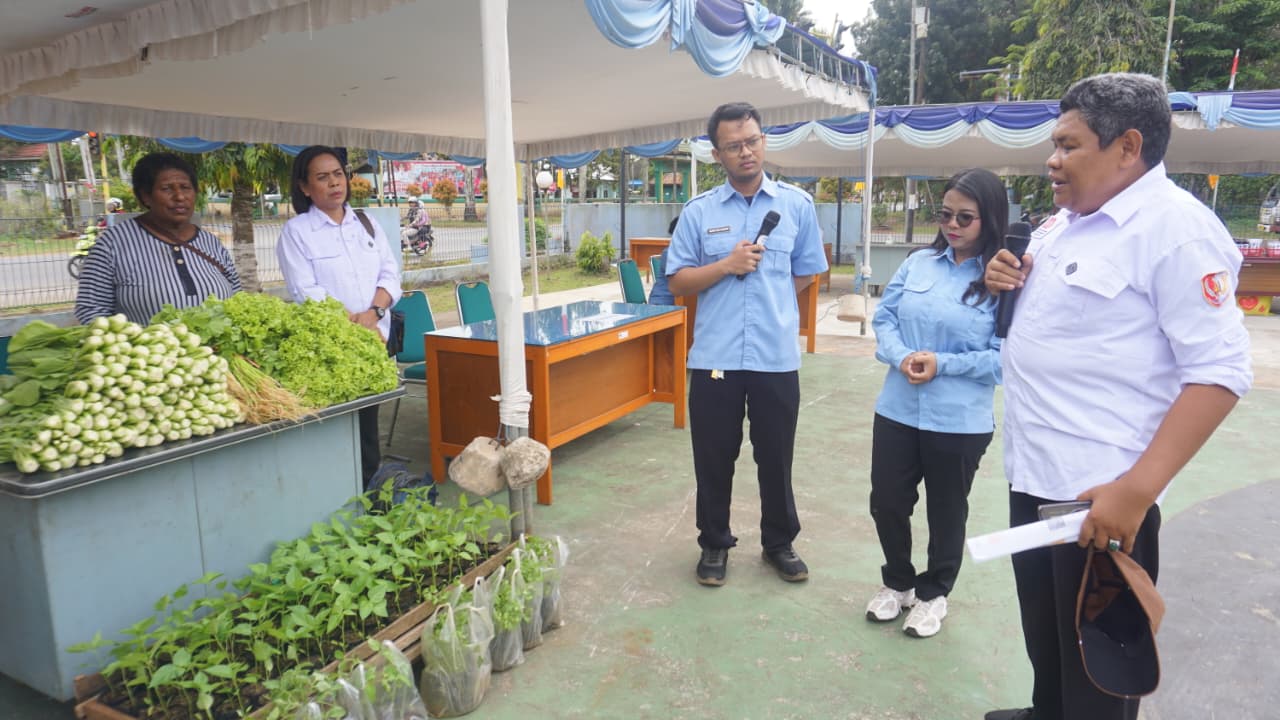 Hasil atau potensi yang ikut diamerkan dan atau dijual dalam RRI Fest 2025 di halaman RR Merauke – Surya Papua/IST
