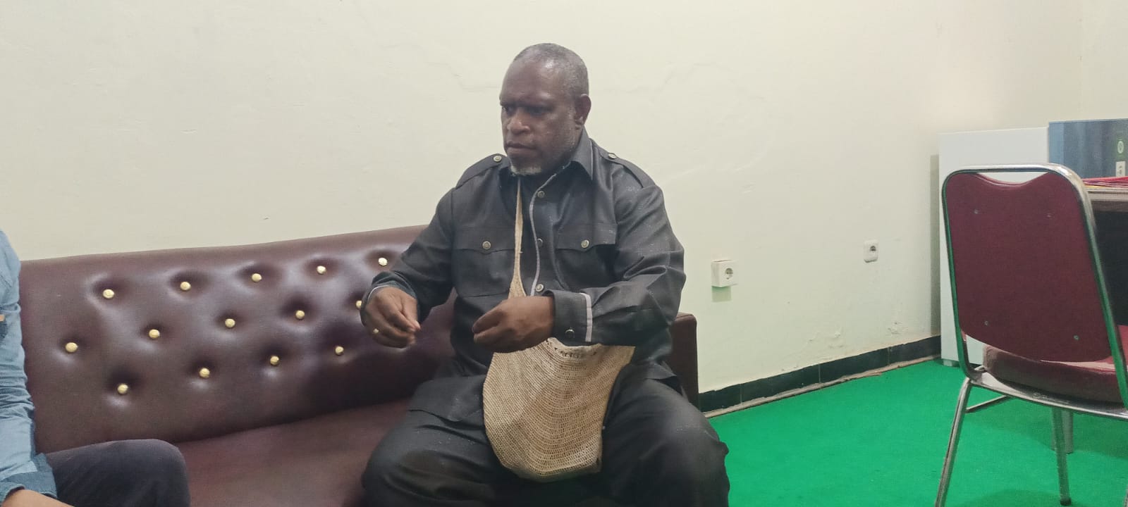 Ketua Majelis Rakyat Papua Selatan, Damianus Katayu – Surya Papua/IST
