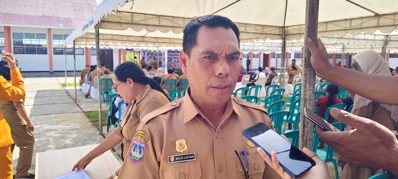 salfi 5 Kepala Badan Kepegawaian Kabupaten Merauke, Salfianus Laiyaan – Surya Papua/Frans Kobun