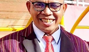 Sekretaris Kerukunan Lamaholot Kabupaten Merauke, Siprianus Muda- Surya Papua/IST