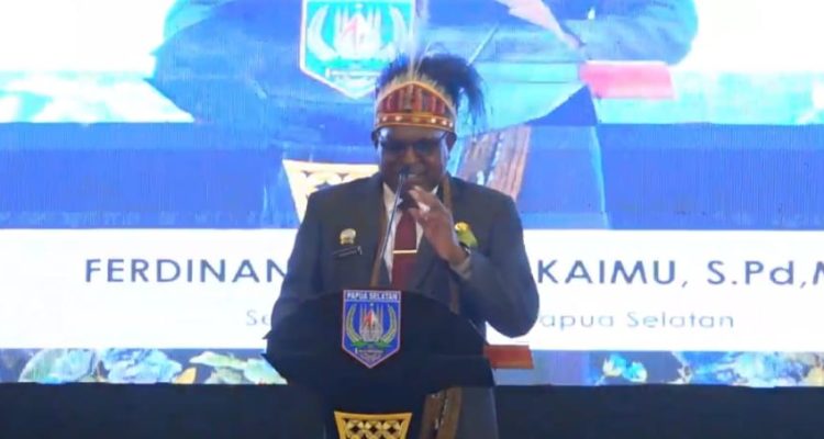 Sekda Papua Selatan, Ferdinandus Kanakaimu – Surya Papua/IST