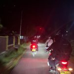 Kegiatan patroli yang dilakukan aparat kepolisian dari Polres Merauke – Surya Papua/IST