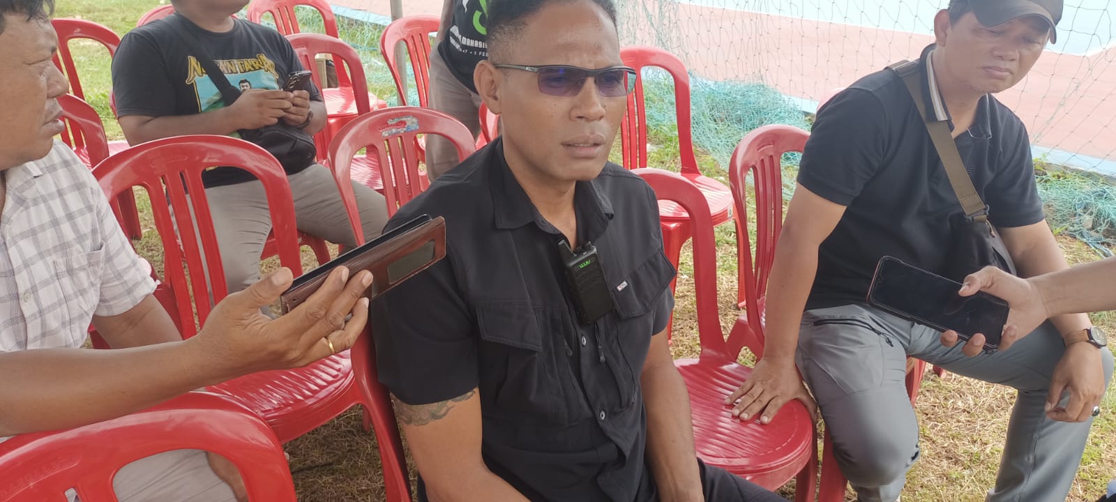 Kepala Satpol PP Kabupaten Merauke, Fransiskus Kamijay – Surya Papua/Frans Kobun