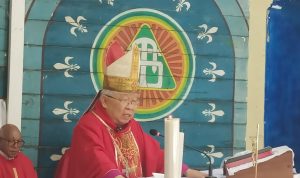 Uskup Agung Merauke, Mgr. Petrus Canisius Mandagi, MSC – Surya Papua/Frans Kobun