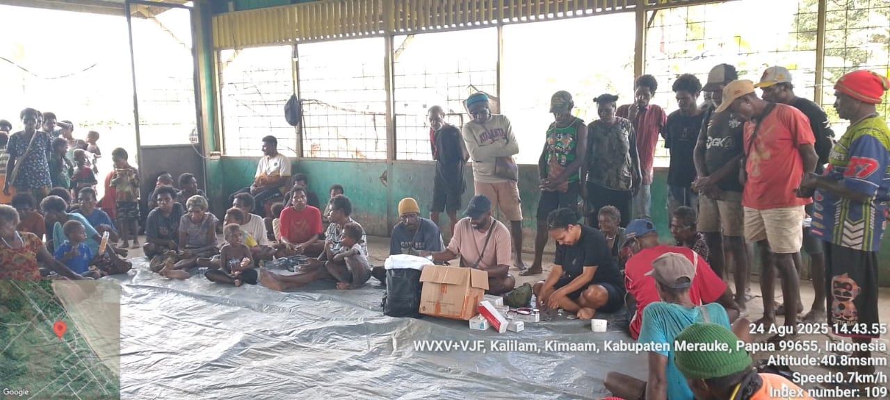 Obat-obatan yang disiapkan untuk kegiatan pelayanan kesehatan di kampung – Surya Papua/IST