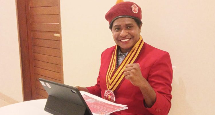 Ketua PP PMKRI, Susana Florika Kandaimu – Surya Papua/IST
