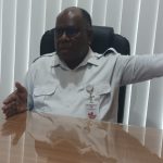 Kepala Badan Pengarah Percepatan Pembangunan Otonomi Khusus Papua (BP3OKP) Papua Selatan, Yoseph Yolmen sedang berikan penjelasan kepada wartawan– Surya Papua/Frans Kobun