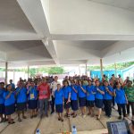 Foto bersama anggota DPD RI, Rudy Tirtayana usai sosialisasi empat pilar kebangsaan – Surya Papua/IST