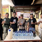 Puluhan liter sopi diamankan Satnarkoba Polres Merauke dalam operasi di sejumlah titik – Surya Papua/IST