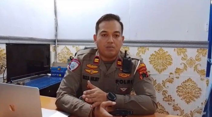 Kasatlantas Polres Merauke, Iptu Reza Hilmy W. Putra- Surya Papua/IST