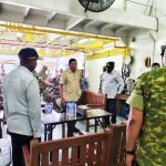 Menteri Pertahanan (Menhan) RI, Jenderal TNI (Purn) Sjafrie Sjamsoeddin saat di Wanam, Kampung Wogikel, Kabupaten Merauke, Provinsi Papua Selatan – Surya Papua/IST