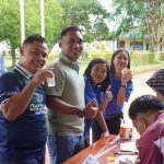 Kegiatan pemeriksaan narkoba kepada karyawan TSE Group serta Korindo Papua – Surya Papua/IST