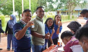 testt--- Kegiatan pemeriksaan narkoba kepada karyawan TSE Group serta Korindo Papua – Surya Papua/IST