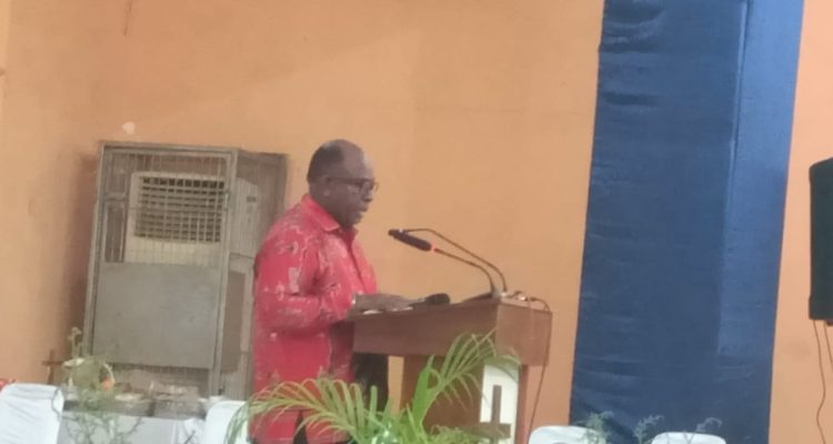 Kepala BP3OKP Papua Selatan, Yoseph Yolmen – Surya Papua/Frans Kobun