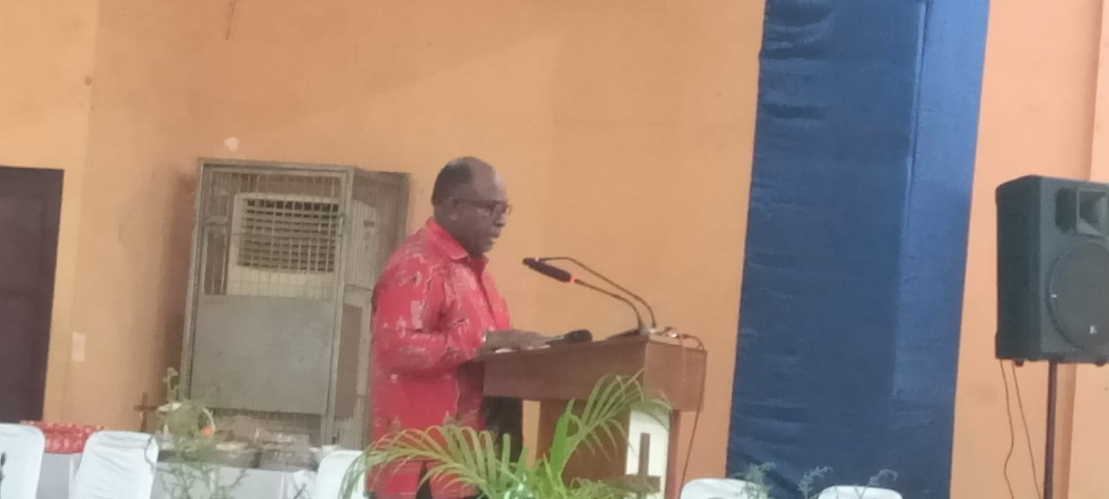 Kepala BP3OKP Papua Selatan, Yoseph Yolmen – Surya Papua/Frans Kobun