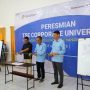 Pengguntingan pita sekaligus meluncurkan TSE Corporate University – Surya Papua/IST