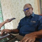 Kepala Badan Pengarah Percepatan Pembangunan Otonomi Khusus Papua (BP3OKP) Provinsi Papua Selatan, Yoseph Yanawo Yolmen – Surya Papua/Frans Kobun