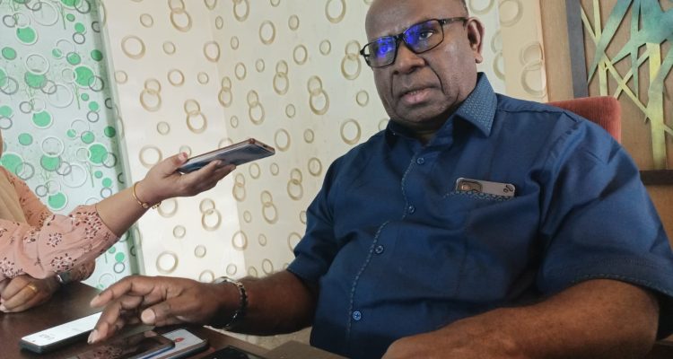 Kepala Badan Pengarah Percepatan Pembangunan Otonomi Khusus Papua (BP3OKP) Provinsi Papua Selatan, Yoseph Yanawo Yolmen – Surya Papua/Frans Kobun