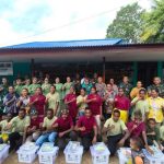 Foto bersama pemilik dan pengelola Panti Asuhan Abba Merauke usai peresmian – Surya Papua/IST