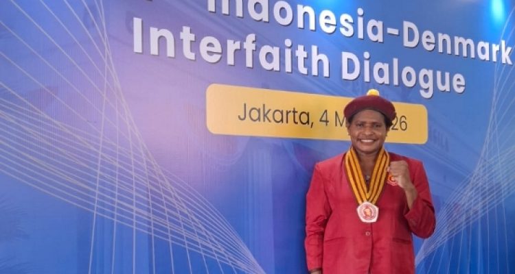Ketua PP PMKRI, Susana Florika Marianti Kandaimu – Surya Papua/IST