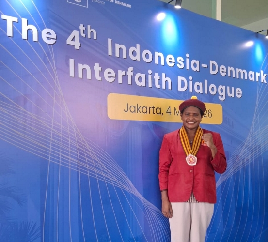 Ketua PP PMKRI, Susana Florika Marianti Kandaimu – Surya Papua/IST