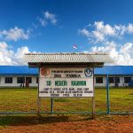 Bangunan Sekolah Dasar Negeri (SDN) Kigorun yang dibangun oleh TSE Group – Surya Papua/IST