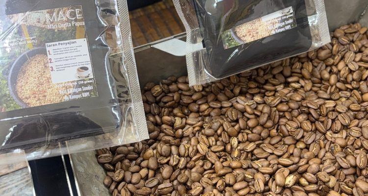 Inilah produk kopi Mace Papua yang diluncurkan PMKRI – Surya Papua/IST
