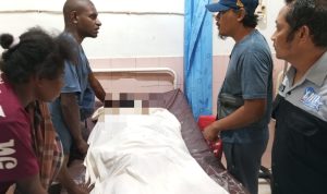 Salah seorang korban yang tewas dalam syukuran komuni pertama di Kampung Sumber Harapan – Surya Papua/IST