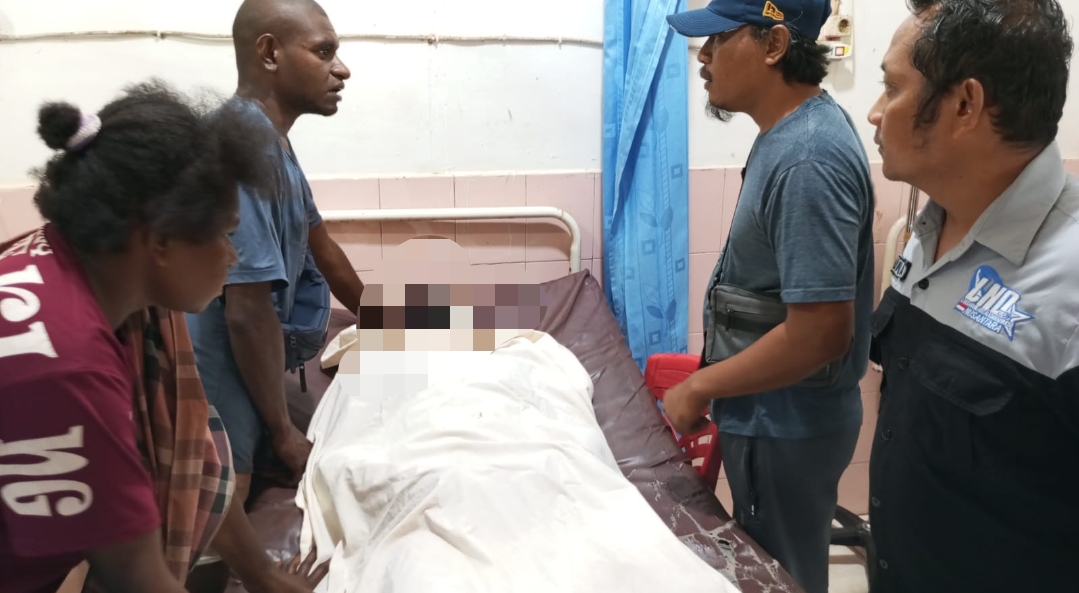 Salah seorang korban yang tewas dalam syukuran komuni pertama di Kampung Sumber Harapan – Surya Papua/IST