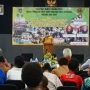Wakil Gubernur Papua Selatan, Paskalis Imadawa sedang berikan sambutan – Surya Papua/IST