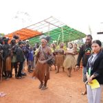 Ritual adat yang dilakukan sehubungan dengan hadirnya Koperasi Inggyash Ghuzi – Surya Papua/IST