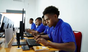 Pelatihan computer bagi generasi Papua oleh TSE Group – Surya Papua/IST