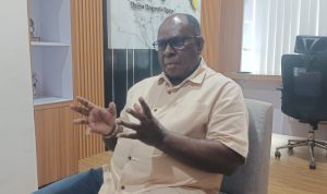 Kepala BP3OKP Provinsi Papua Selatan, Yoseph Yanawo Yolmen – Surya Papua/Frans Kobun