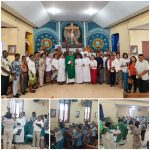 ASN Katolik Pemkab Merauke yang ambil bagian dalam perayaan di Gereja santa Theresia Buti – Surya Papua/Frans Kobun