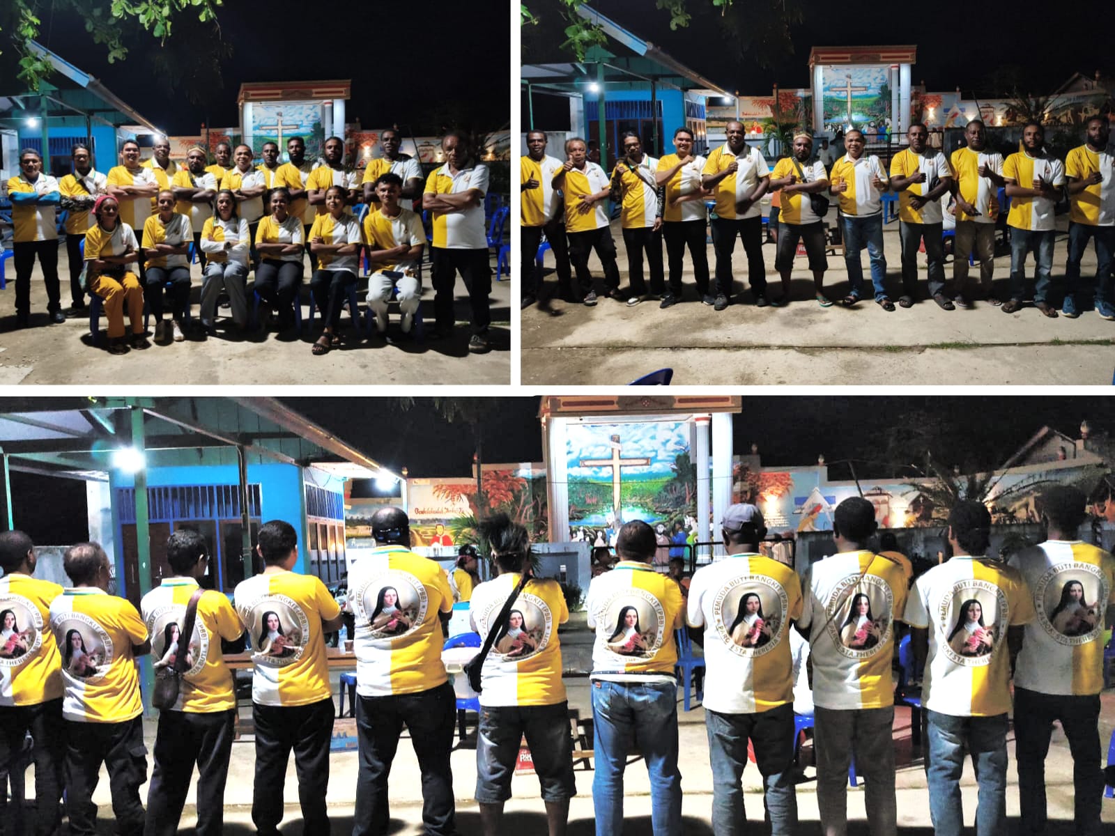 Inilah Pemuda Buti Bangkit (PBB) yang bernaung dibawah Paroki Santa Theresia Buti-Merauke – Surya Papua/Frans Kobun