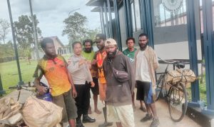 plbn 9 Para pelintas batas dari Negara PNG yang masuk di wilayah PLBN Sota, Kabupaten Merauke – Surya Papua/IST