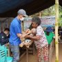 Pelayanan kesehatan yang dilaksanakan PT DP kepada masyarakat di Kampung Tagaepe – Surya Papua/IST