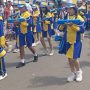 Drum band anak-anak SMP YPPK Yohanes XIII Merauke – Surya Papua/Frans Kobun