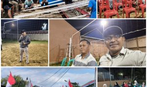 dandani 1 Warga Yatawy sedang duduk bersama untuk pertemuan sekaligus persiapan HUT RI ke-81 – Surya Papua/IST